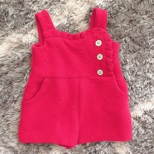 Janie and jack baby girl romper
